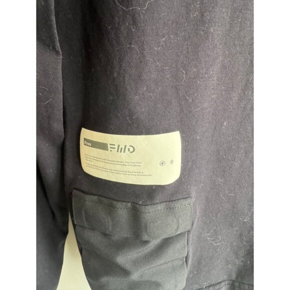 FWD Tee Shirt Mens Medium Black Casual Long Sleeve Crew Neck Pullover Outdoor - Picture 5 of 6